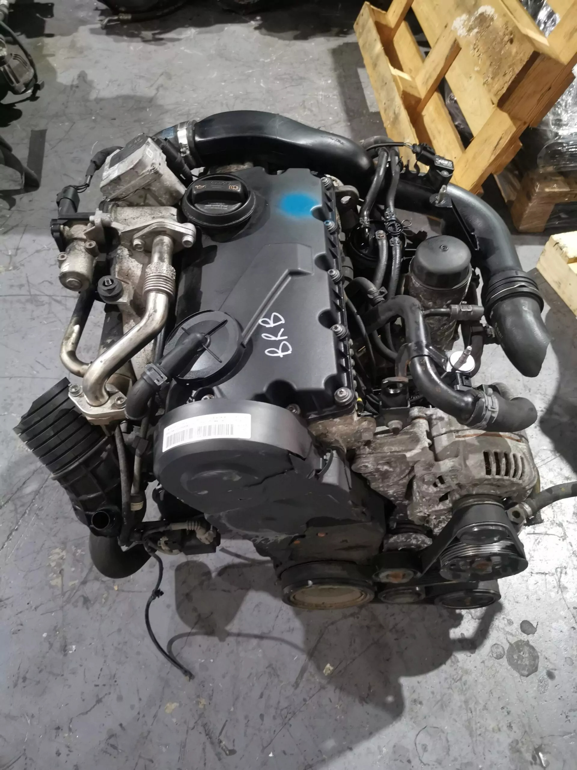 Second image of Audi 1.9 TDI BRB Complete Engine – Low Mileage UK Import