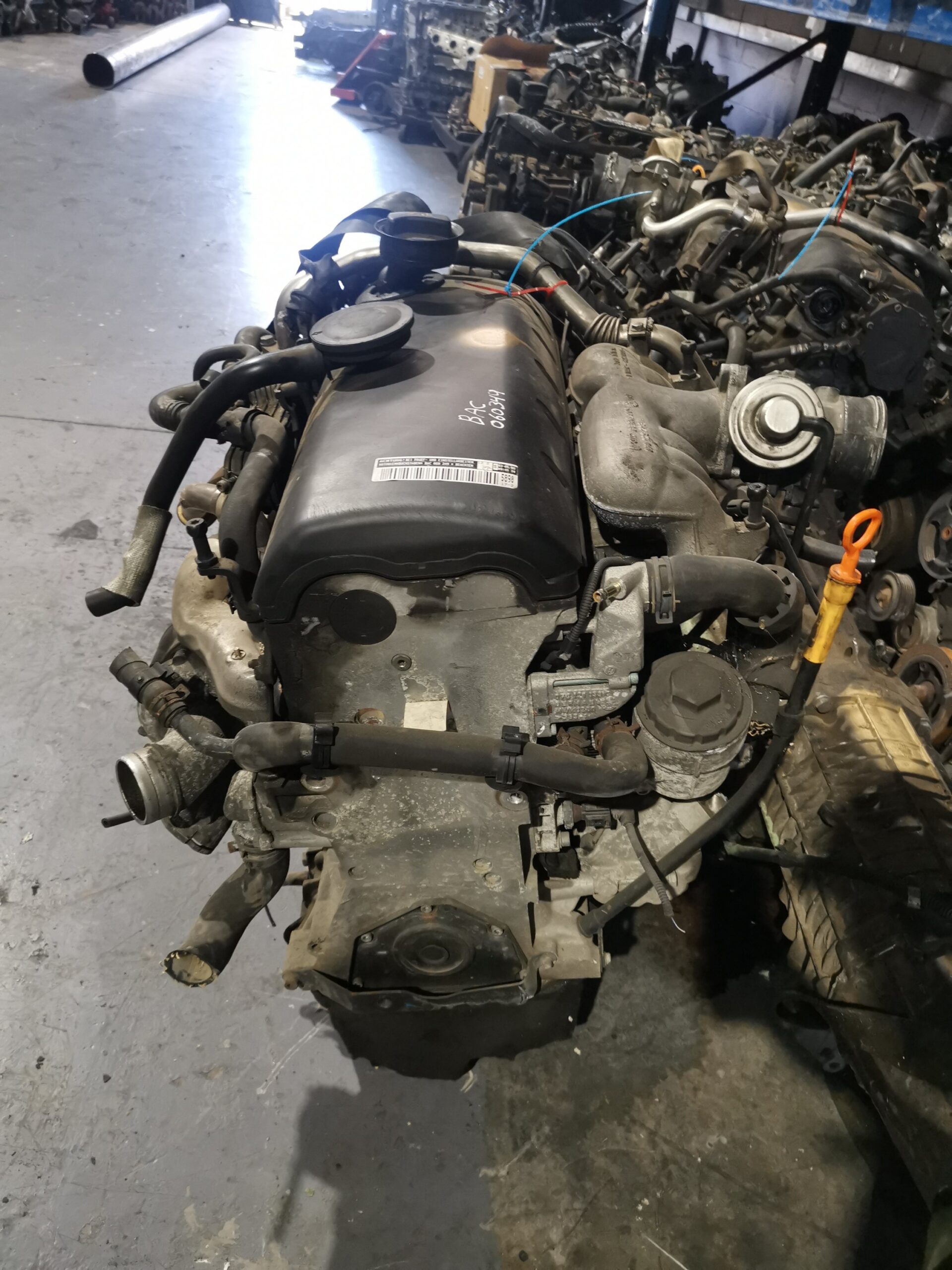 Second image of Volkswagen Transporter T5 2.5 TDI AXD/AXE Diesel Engine – Low Mileage, UK Import