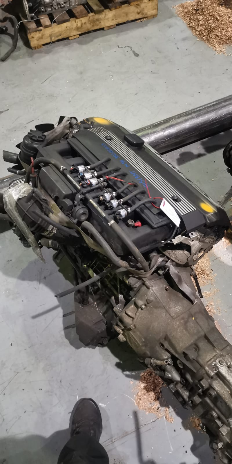 Second image of BMW 325i E46 2.5 Double Vanos M54B25 Complete Engine – Low Mileage UK Import