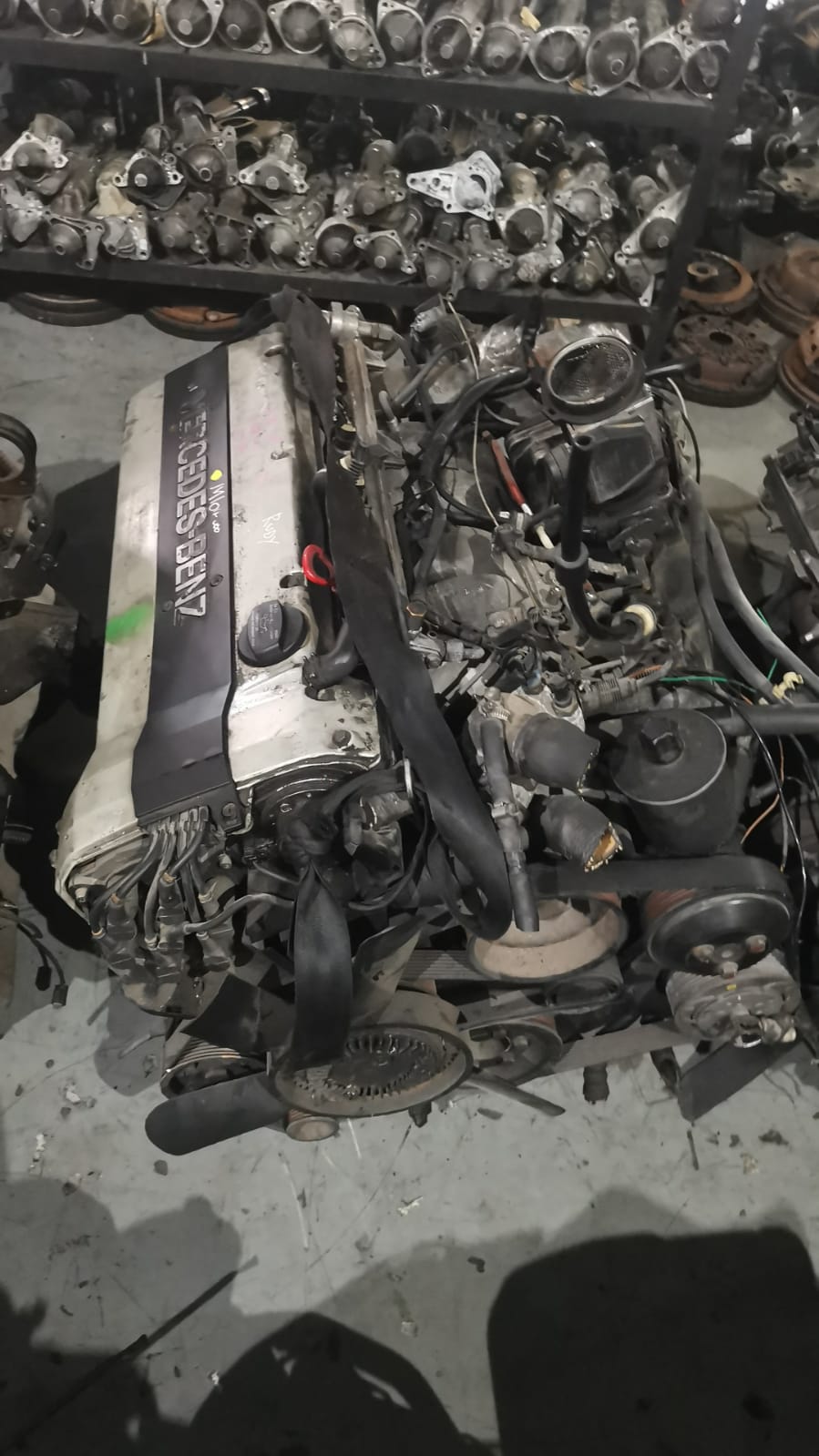 Second image of Mercedes 2.8L OM104 Engine (Under 100,000 KM) – Fully Tested & Imported from UK