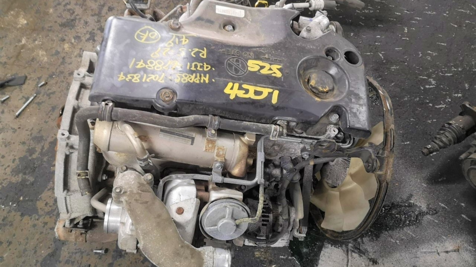 Second image of Isuzu 3.0TD 4JJ1 Diesel Engine – Low Mileage, UK Import