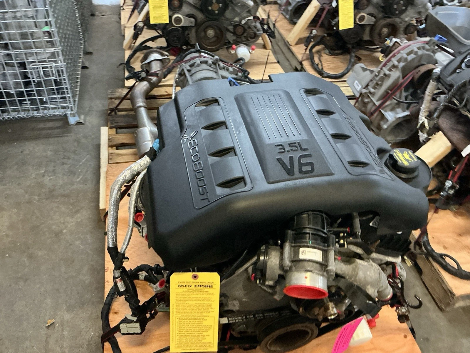 Second image of 2011–2013 Ford F150 3.5L Twin Turbo Engine + Transmission