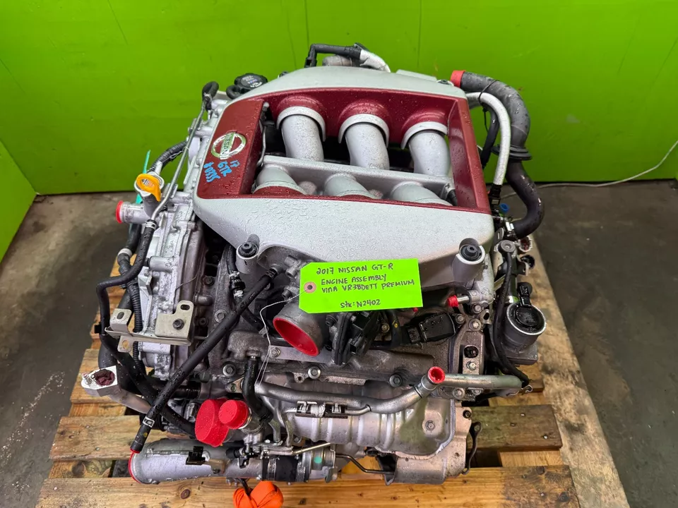 2017 Nissan GT-R R35 VR38DETT 3.8L Twin Turbo V6 Engine | Complete Dropout