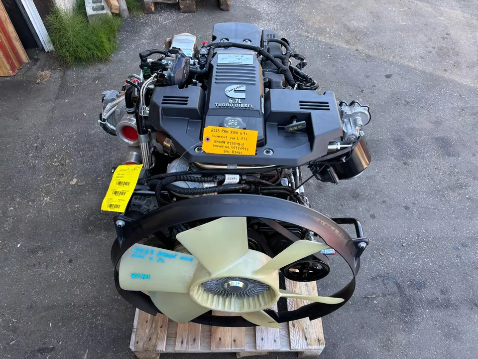 2023 Dodge Ram 2500/3500 6.7L Cummins Turbo Diesel Complete Engine Motor | OEM