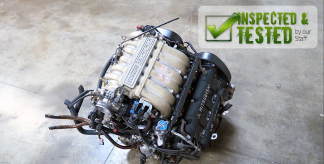 Mitsubishi 3000GT 6G72 3.0L V6 Non-Turbo JDM Engine