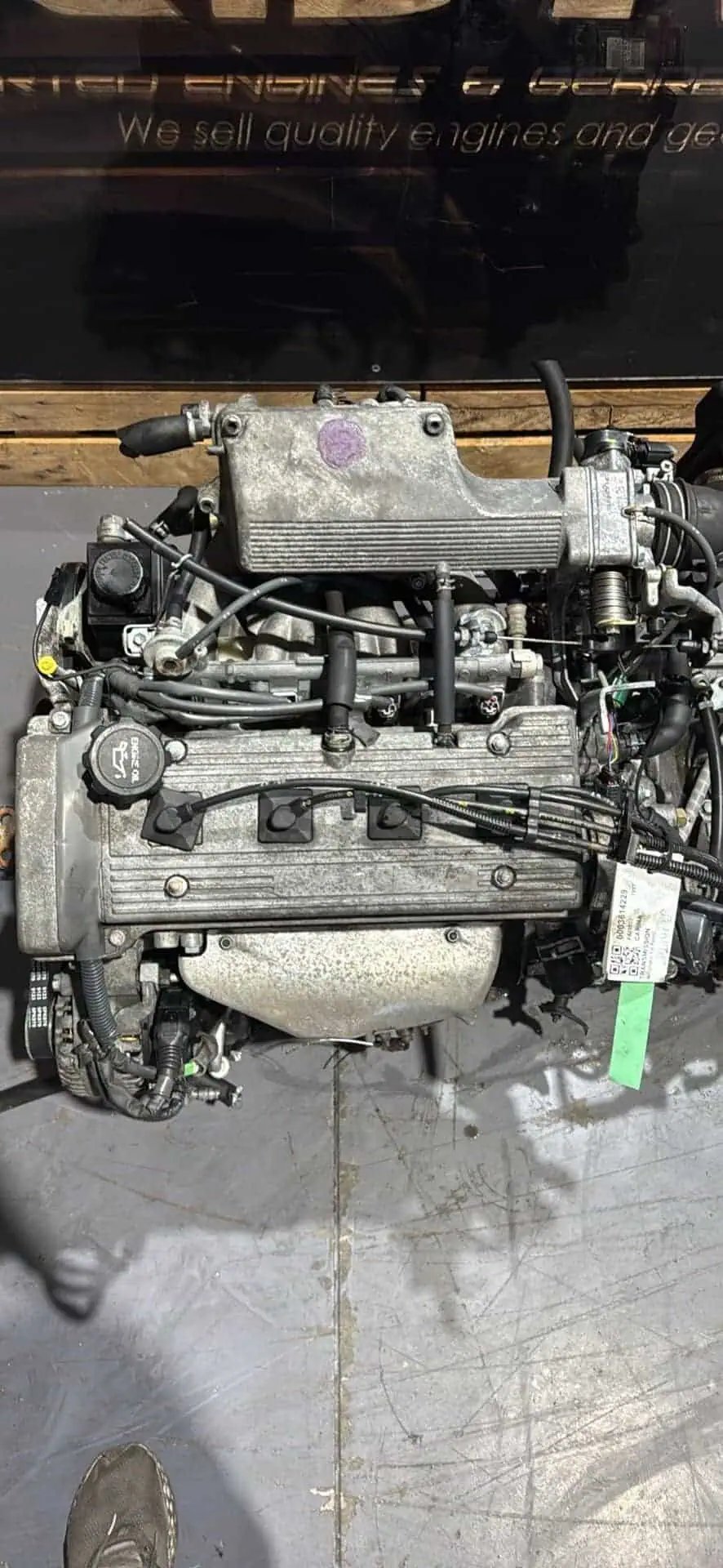 Second image of Toyota Corolla 1.8L 5A Engine Assembly – OEM Used Motor