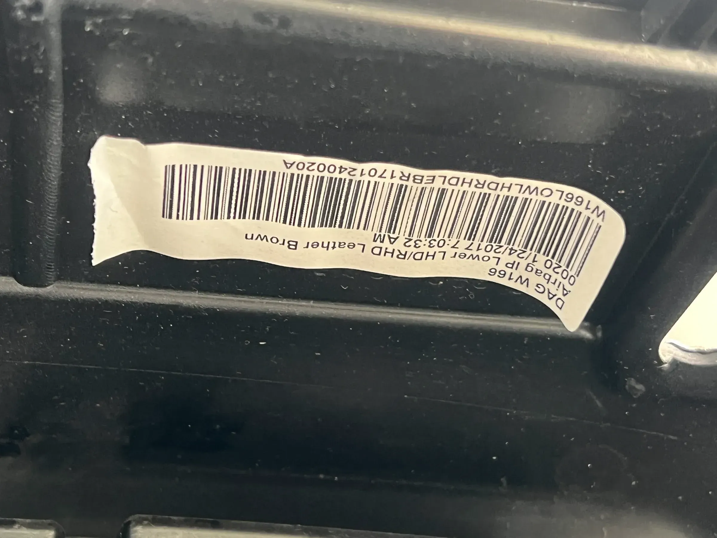 Second image of Mercedes W166 ML/GLE Dashboard Cockpit OEM